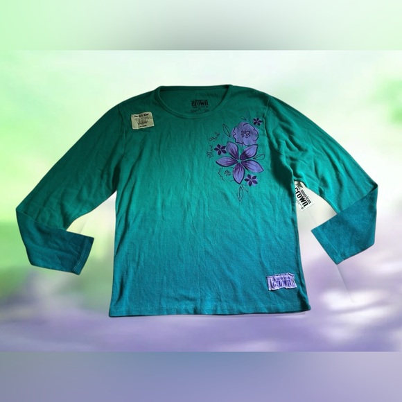 American crown Tops - NWT American Crown Ombre Shirt 2XL